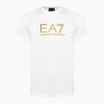 Мъжка тениска EA7 Emporio Armani Train Gold Label Tee Pima Big Logo white