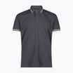 Мъжка тениска CMP Polo 34D5987 black/blue