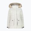 CMP Parka с цип и качулка за дъжд за жени White 32K3206F