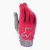 Мъжки ръкавици за велосипед Alpinestars A-Dura red fluo