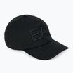 EA7 Emporio Armani Лого на влака Серия бродирана бейзболна шапка черна