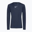 Детска термо блуза с дълъг ръкав Nike Dri-FIT Park First Layer midnight navy/white