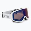 Предпазни ски очила Bollé Bedrock Plus white matte/bronze blue