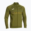 Мъжки потник за бягане Joma Record III Full Zip в цвят каки