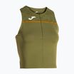 Дамска тениска за бягане Joma Record III Top в цвят каки