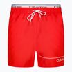 Мъжки къси панталони за плуване Calvin Klein Medium Double WB hot heat