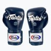 Боксови ръкавици Fairtex Super Sparring - Locked Thumb blue