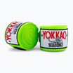 Боксови бандажи за ръце YOKKAO Premium 400 cm neon green