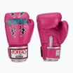Мъжки боксови ръкавици YOKKAO Stadium fuchsia