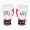 Боксови ръкавици Top King Boxing Reborn white/pink