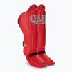 Протектори за подбедрици и стъпала Top King Pro Semi Leather red