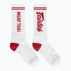 Чорапи Fairtex "Muay Thai" бели/червени