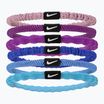 Ластици за коса Nike Flex 6 бр. elemental pink/bold berry/white