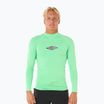Rip Curl Raw Energy UPF Performance мъжки бански с дълъг ръкав, неоново зелен