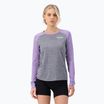 Дамска термоблуза с дълъг ръкав Mons Royale Icon Raglan grey heather/ lupin