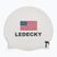 Шапка за плуване TYR Ledecky Silicone white