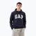 Мъжки суитшърт GAP Heritage French Terry Fullzip Logo blue navy