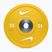 Бъмпер тежести Nike Strength Pro Urethane Bumper Plates 15 kg yellow/white