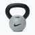 Кетълбел Nike Strength Rubber Coated 6 kg smoke grey