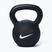 Кетълбел Nike Strength Rubber Coated 12 kg black/white