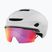 Каска за шосеен велосипед Oakley Aro7 Road матово бяло/призма