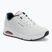 Дамски обувки SKECHERS Uno Stand On Air white durabuck/navy/red trim/mesh