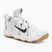 Nike React Hyperset обувки за волейбол бяло/черно/гума светлокафяво