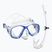 Детски комплект за шнорхелинг Mares Tapu Jr blue/white/clear