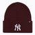 Зимна шапка 47 Brand MLB New York Yankees Haymaker dark maroon 