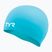 Детска шапка за плуване TYR Wrinkle-Free Silicone turquoise