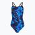 Дамски цял бански TYR Durafast Elite Waveform Diamondfit blue