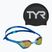 Очила за плуване TYR Tracer-X Elite Racing Mirrored blue/turquoise