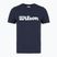 Дамска тенис фланелка Wilson Team Graphic Script W classic navy script