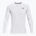 Мъжка блуза с дълъг ръкав за  тренировка Under Armour CG Armour Fitted Crew white/black