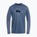 Мъжки Quiksilver Solid Streak тъмносин блейзър/бял ръкав за плуване