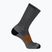 Salomon Aero Crew чорапи за бягане абанос/карамелен ибис/черен