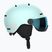 Детска ски каска Salomon Orka Visor bleached aqua