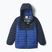 Детско пухено яке Columbia Powder Lite II Hooded mountain blue/ collegiate navy