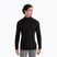 Мъжка термоакивна блуза с дълъг ръкав Icebreaker Merino 200 Oasis Half Zip black