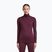 Дамски термоактивен суитшърт Icebreaker 200 Oasis LS Half Zip dark berry