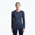 Дамска блуза с дълъг ръкав icebreaker Merino 200 Oasis Crewe Moss Bloom navy/dawn/aop