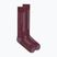 Дамски скоирски чорапи  Icebreaker Merino Ski+ Ultralight OTC berry/grey plum/zinc blue