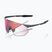 Слънчеви очила 100% Hypercraft SQ gloss light grey/rose gold mirror photochromic