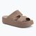 Дамски чехли Crocs Gateway Platform H-Strap latte