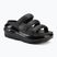 Джапанки Crocs Mega Crush Triple Strap black