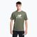 Мъжка тренировъчна тениска New Balance Essentials Stacked Logo Co зелена NBMT31541DON