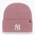 Зимна шапка 47 Brand MLB New York Yankees Haymaker mauve