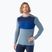 Мъжка термоактивна блуза Smartwool Thermal Merino Baselayer Colorblock Crew Boxed pewter blue