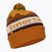 Smartwool Плетена зимна шарка POM honey gold heather beanie