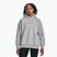 Дамски суичър Under Armour Icon Fleece Hoodie мод сив светъл меланж/бял